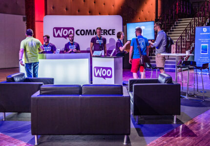 WooCommerce sponsor booth