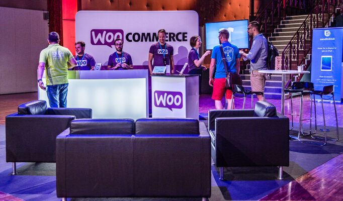 WooCommerce sponsor booth